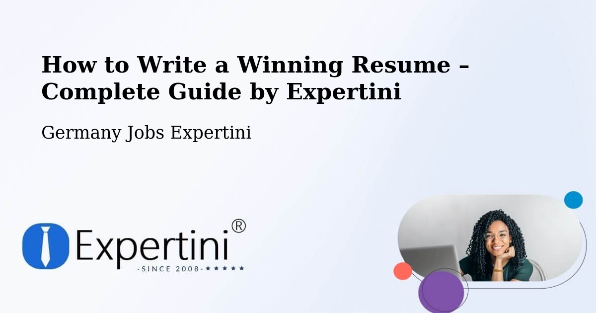 Resume Writing Guide for Job Seekers – Wöllstein - Wöllstein, Germany Jobs Expertini